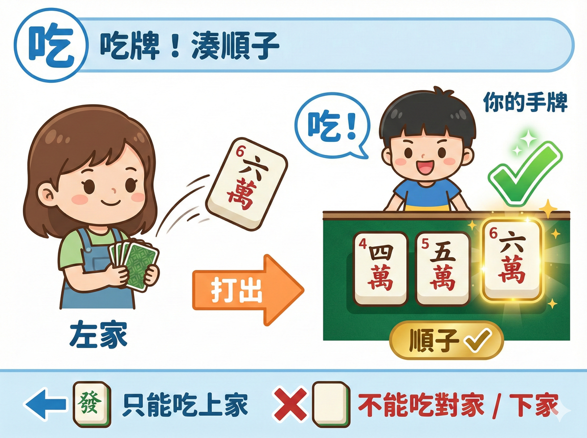 吃牌說明